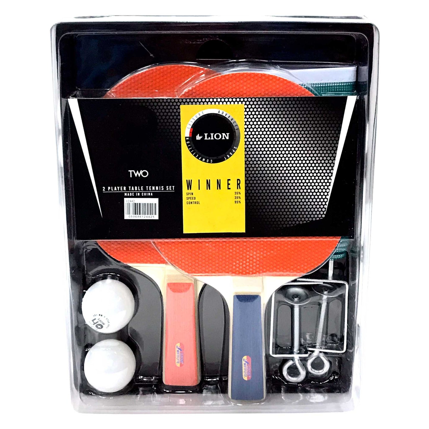 Swiftflyte™ Lion® 2 Player Official Table Tennis Set