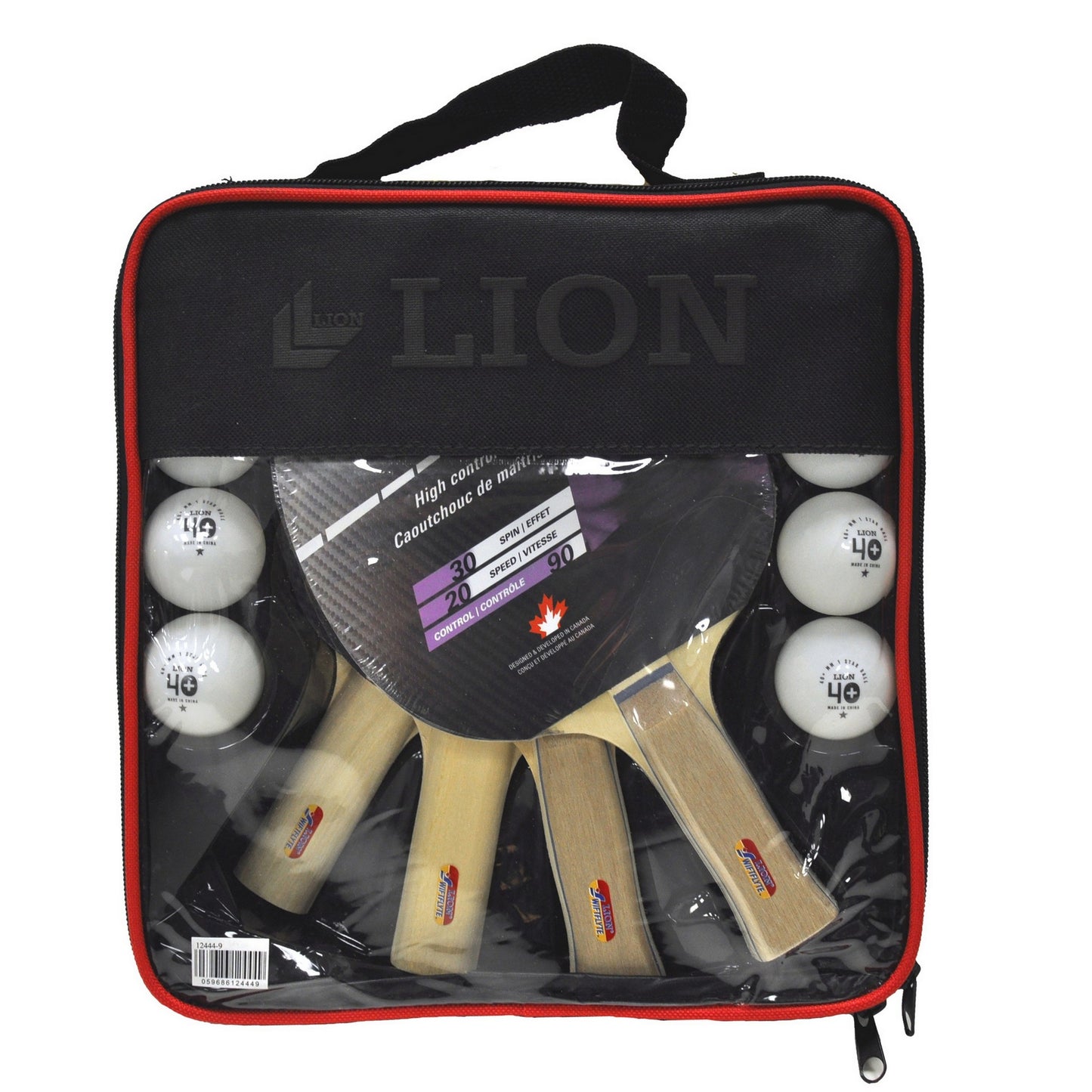 Swiftflyte™ Storm 4-player Table Tennis Racket & Ball Set