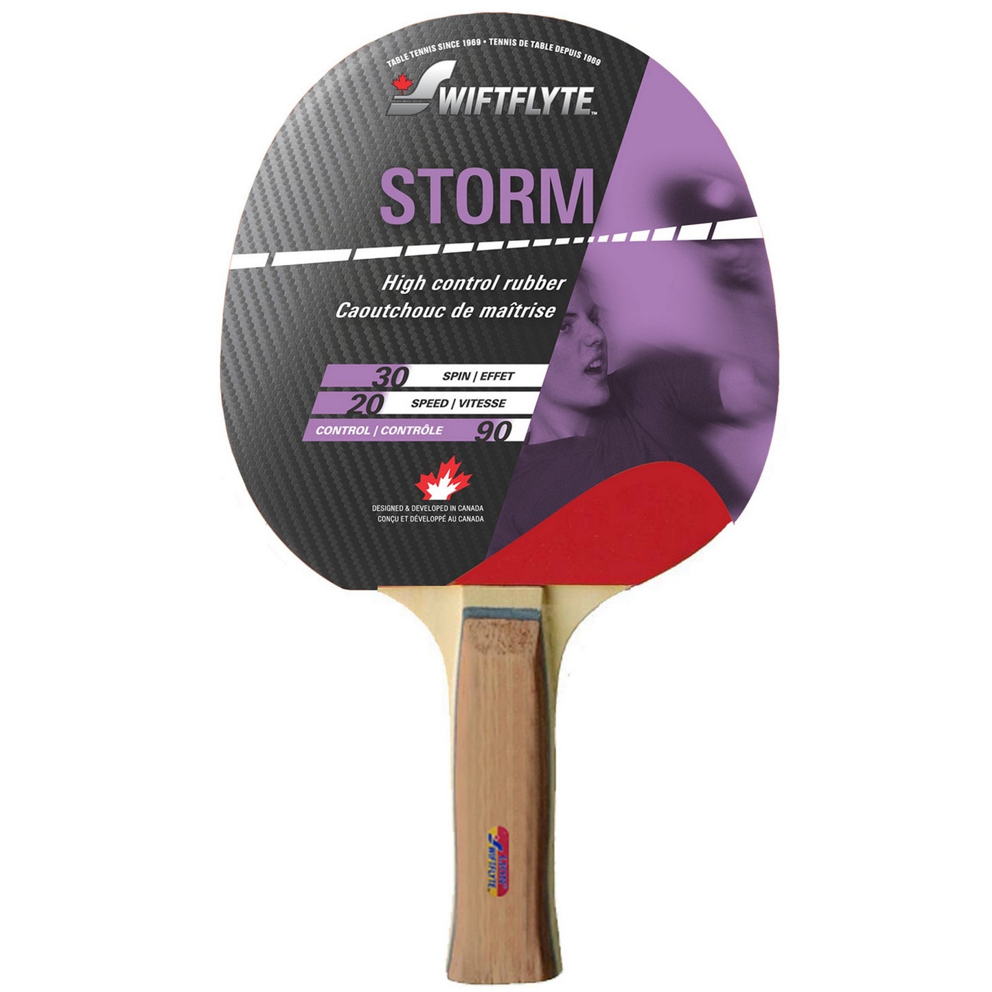 Swiftflyte™ Storm 4-player Table Tennis Racket & Ball Set