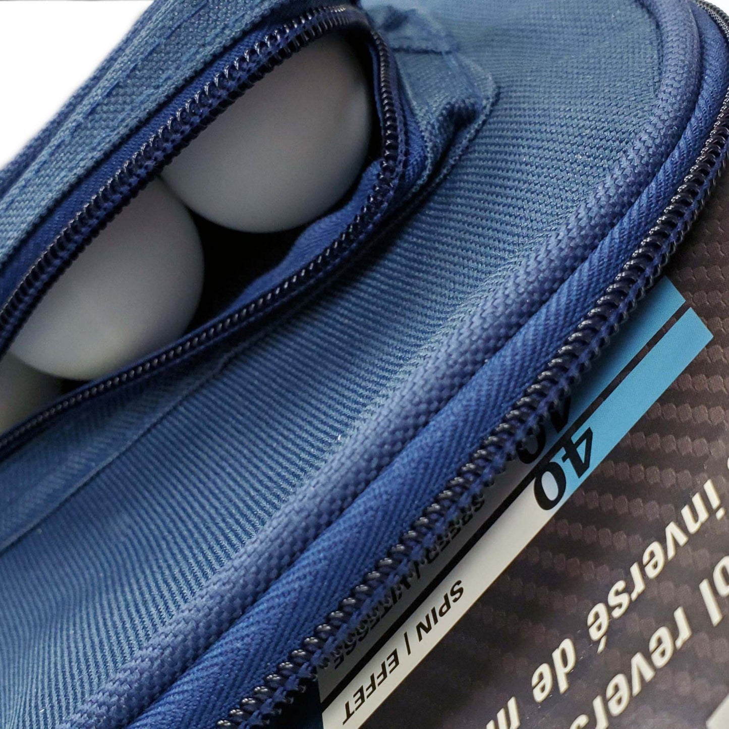 Swiftflyte Lion® Blizzard Table Tennis Racket, Case and Ball Set