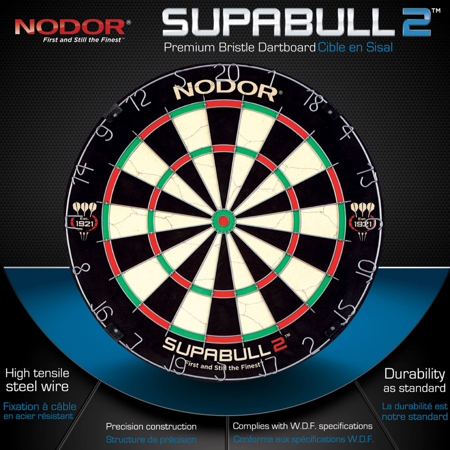 Nodor® SupaBull II Dartboard
