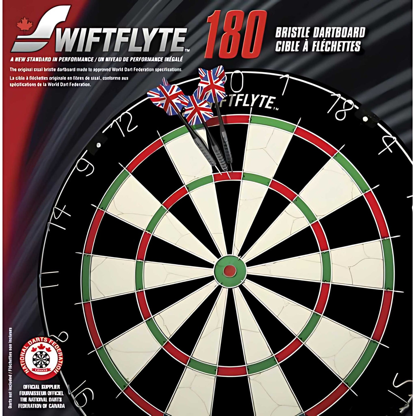 Swiftflyte™ 180 Dartboard