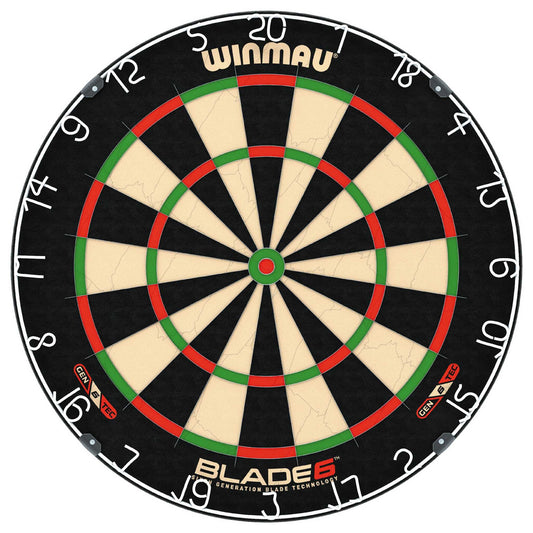 WinmauĀ® Blade 6 Dartboard