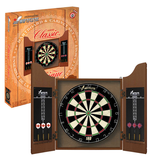 Swiftflyte Classic Series Cabinet & Dartboard Set