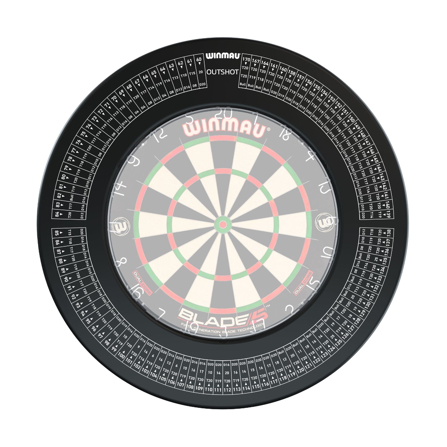 Winmau® Outshot Dartboard Surround, 1-pc