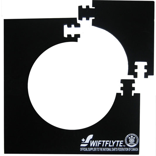 Swiftflyte NDFC Dartboard Surround, Square Interlocking, 4-pc