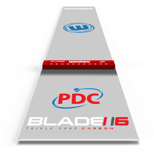WinmauĀ® Clearzone PVC Dart Mat with Integrated Oche