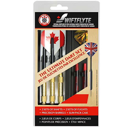 Swiftflyte Darts Gift Set - Brass