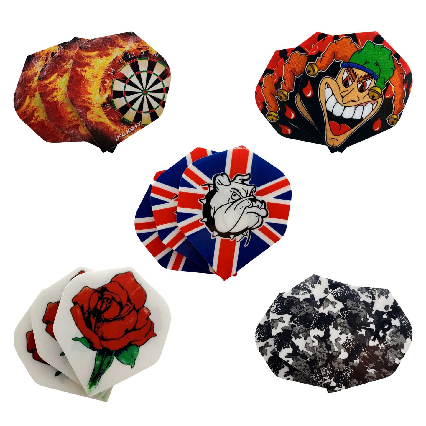 Swiftflyte™ Pentathlon Metro Series Standard Dart Flights