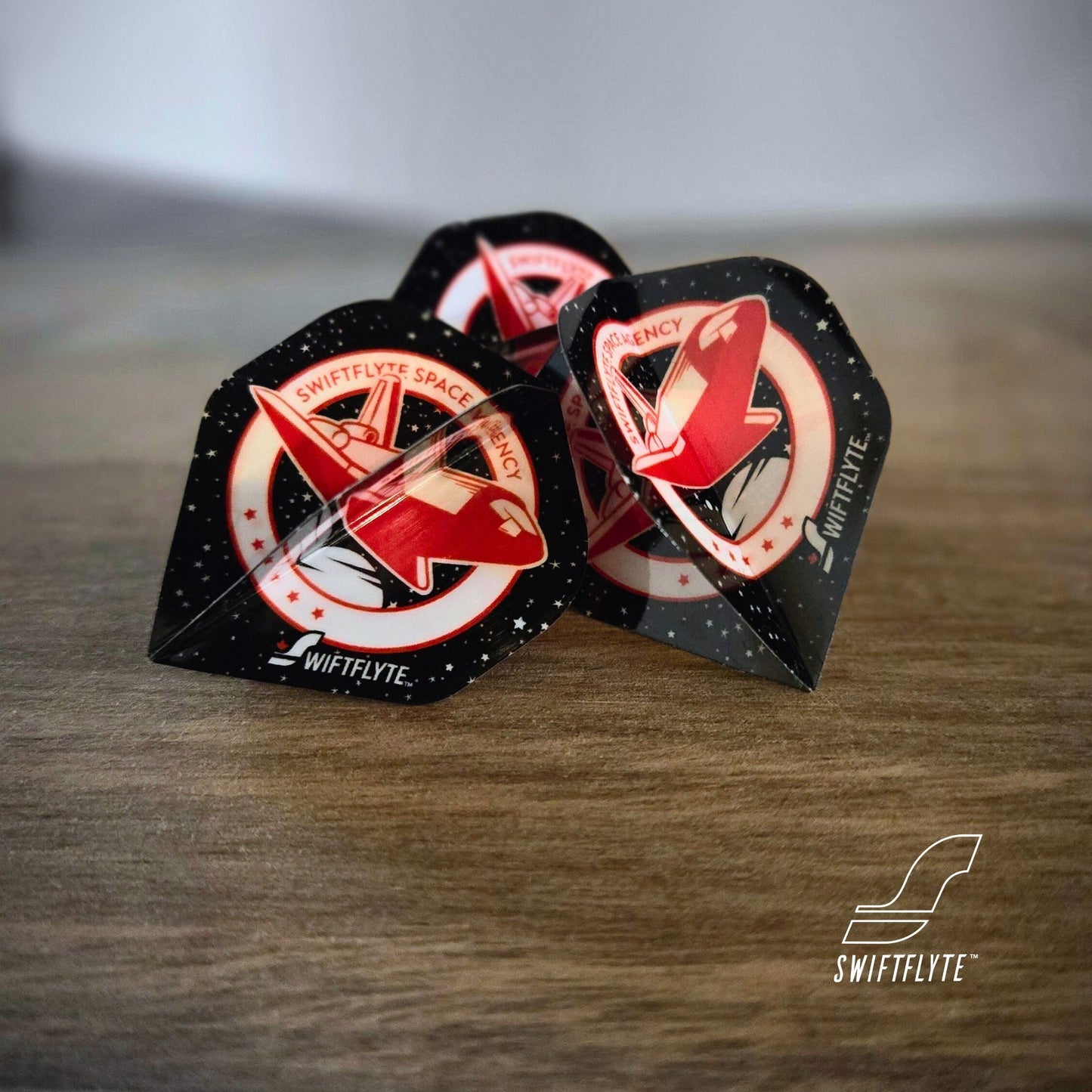 Swiftflyte™ Rocket Tungsten-Look Dart Set, Extra Set of Flights & Shafts