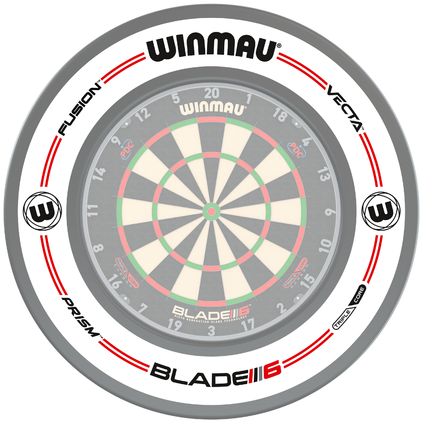 Winmau® Pro-Line Original White Surround