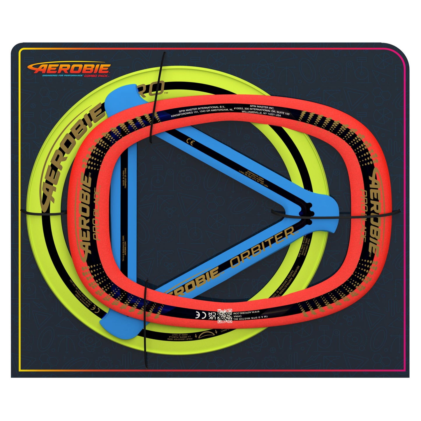 Aerobie™ 3-piece Flying Ring Combo Pack