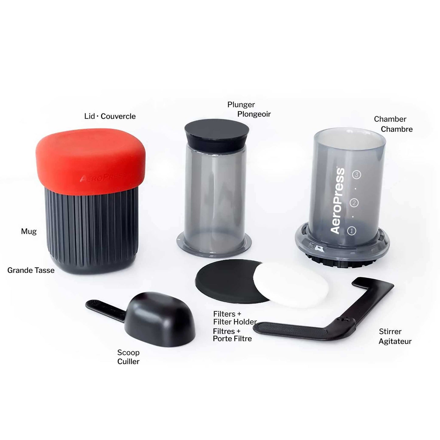 AeroPress® Coffee Maker - Go