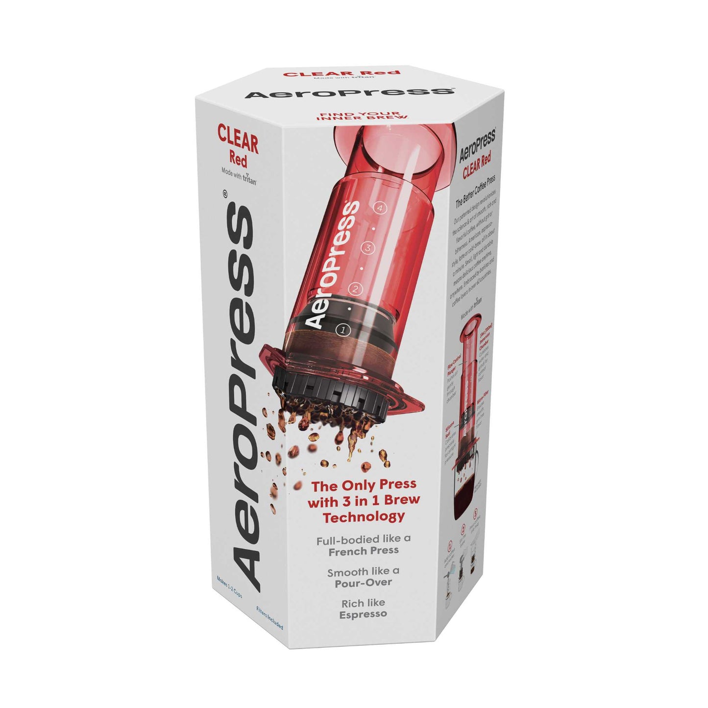 AeroPress® Coffee Maker - Clear Colours