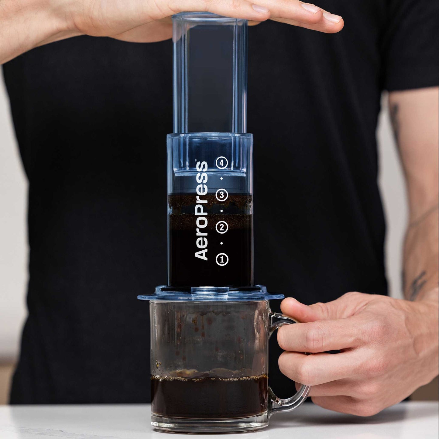 AeroPress® Coffee Maker - Clear Colours