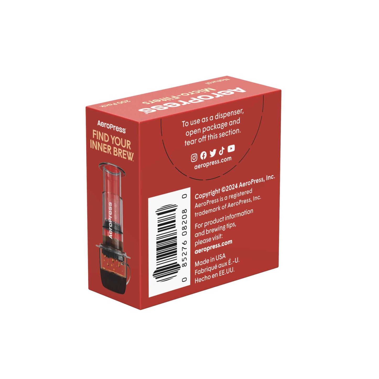 AeroPress® Natural Paper Micro-Filters
