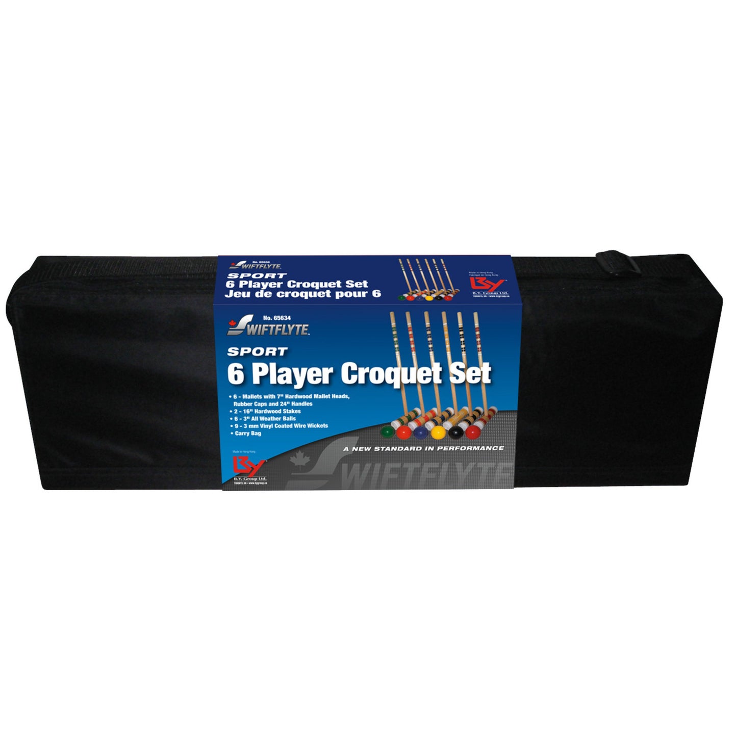 Swiftflyte™ Sport 6-Player Croquet Set