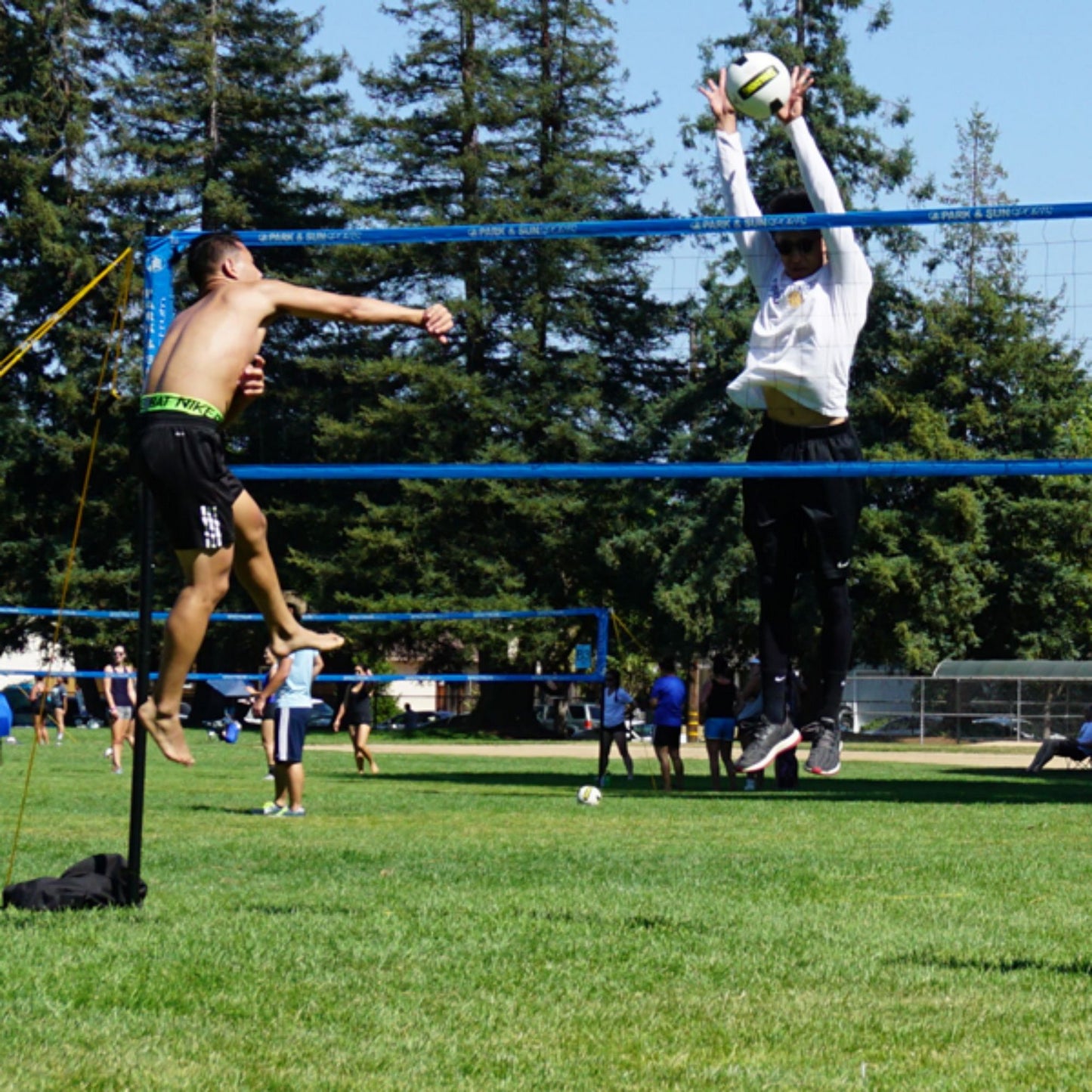Park & Sun Sports® Tournament Flex 1000 Portable Outdoor Volleyball Net System