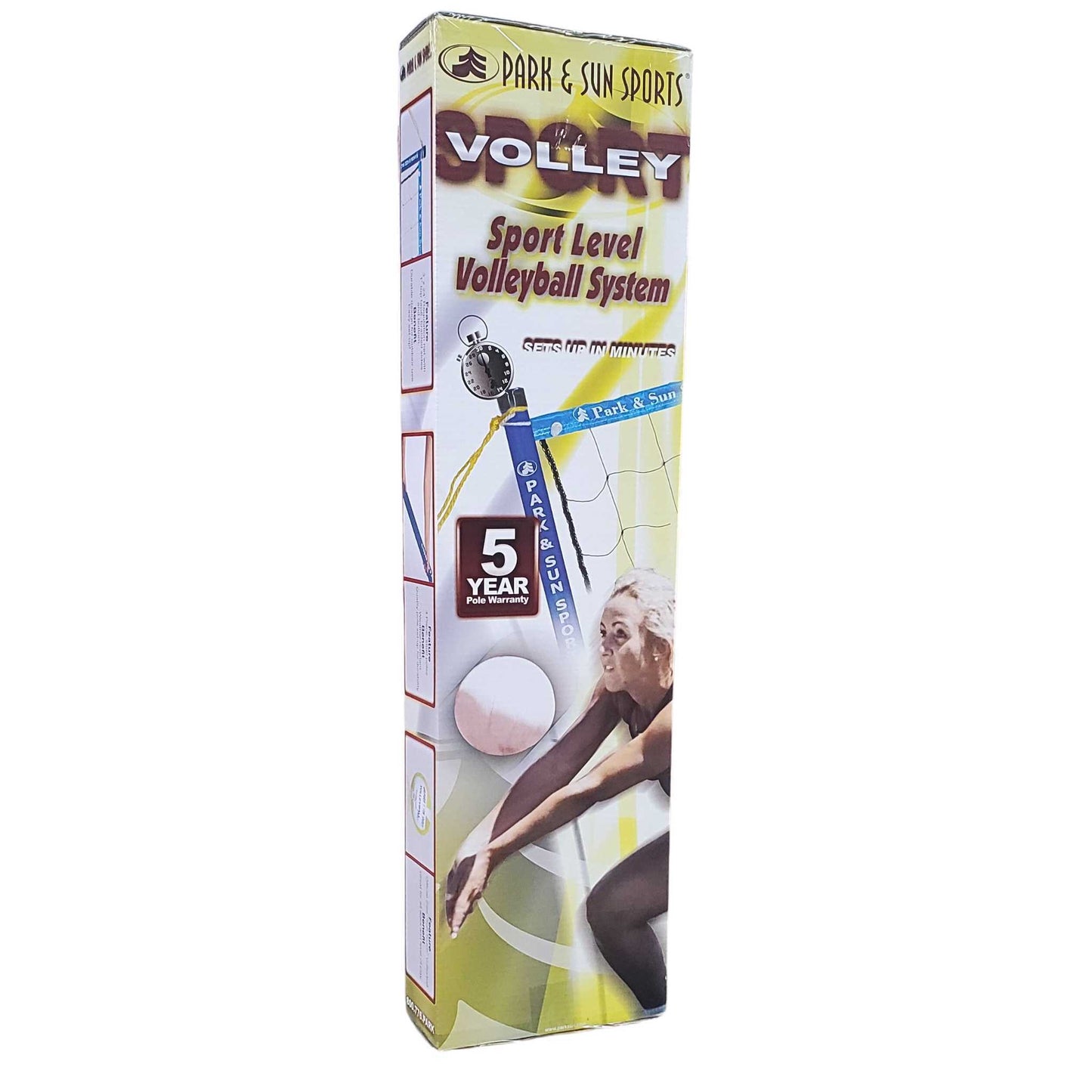Park & Sun Sports® Volley Sport Complete Outdoor Volleyball Net System