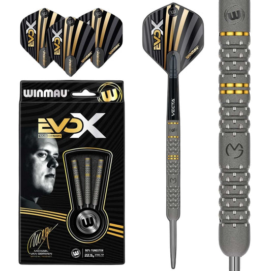 WinmauĀ® MvG EvoX 90% Tungsten Darts