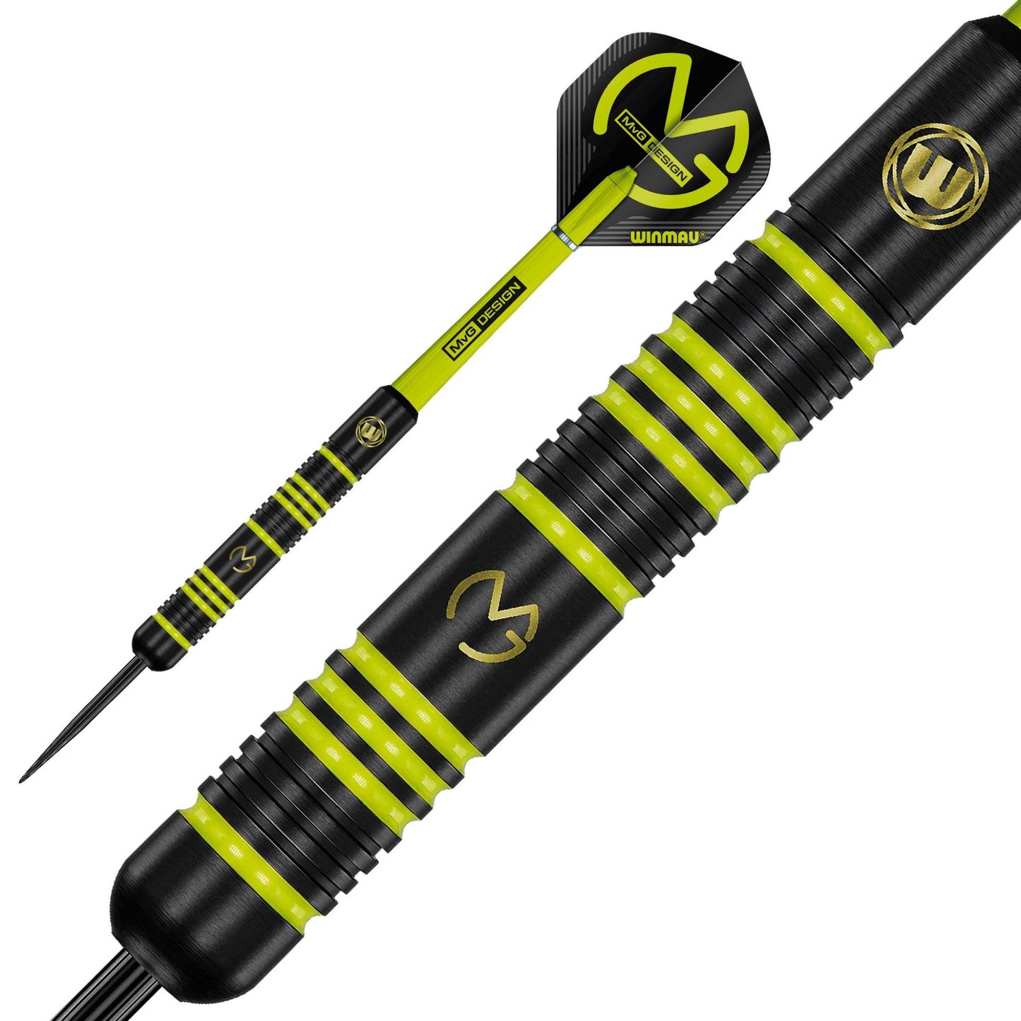 Winmau® Black Brass MvG Ambition Darts