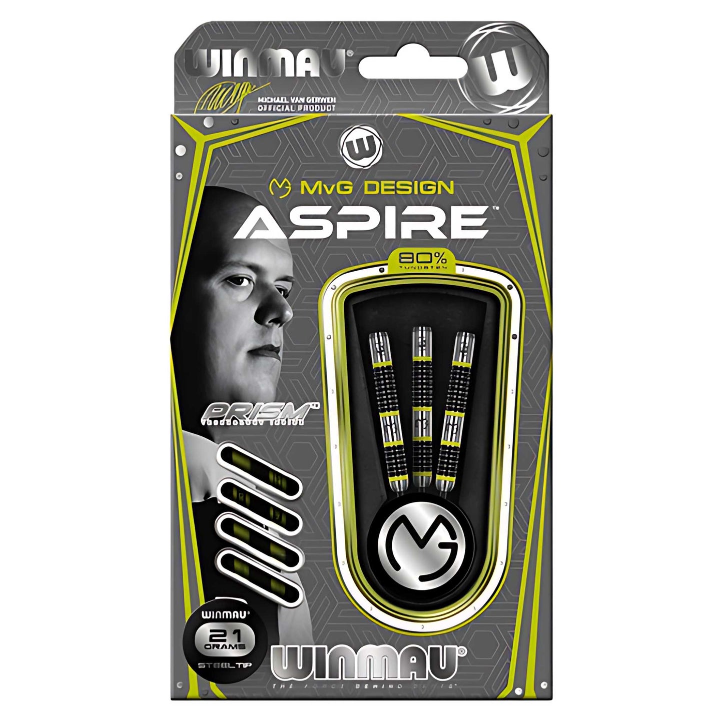 Winmau® 80 MvG Aspire Darts