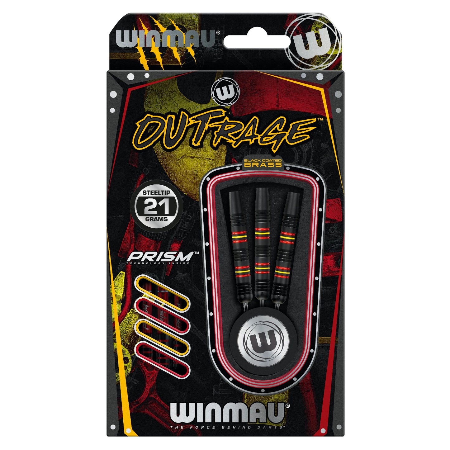 Winmau® Black Brass Outrage Darts
