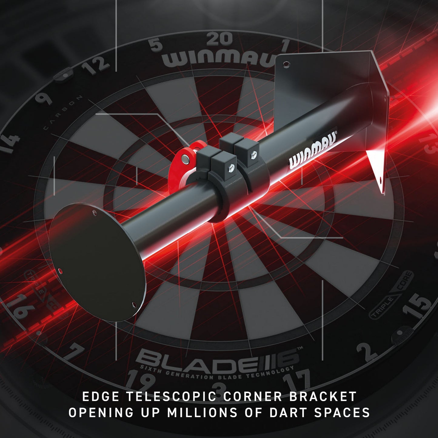 Winmau® Edge Telescopic Corner Bracket