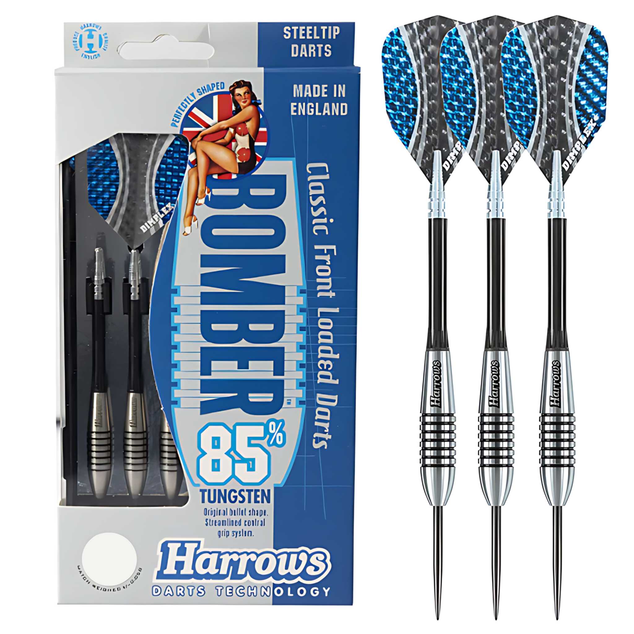 タロウ Harrows Bomber 85% Tungsten Darts – BY Group Ltd.