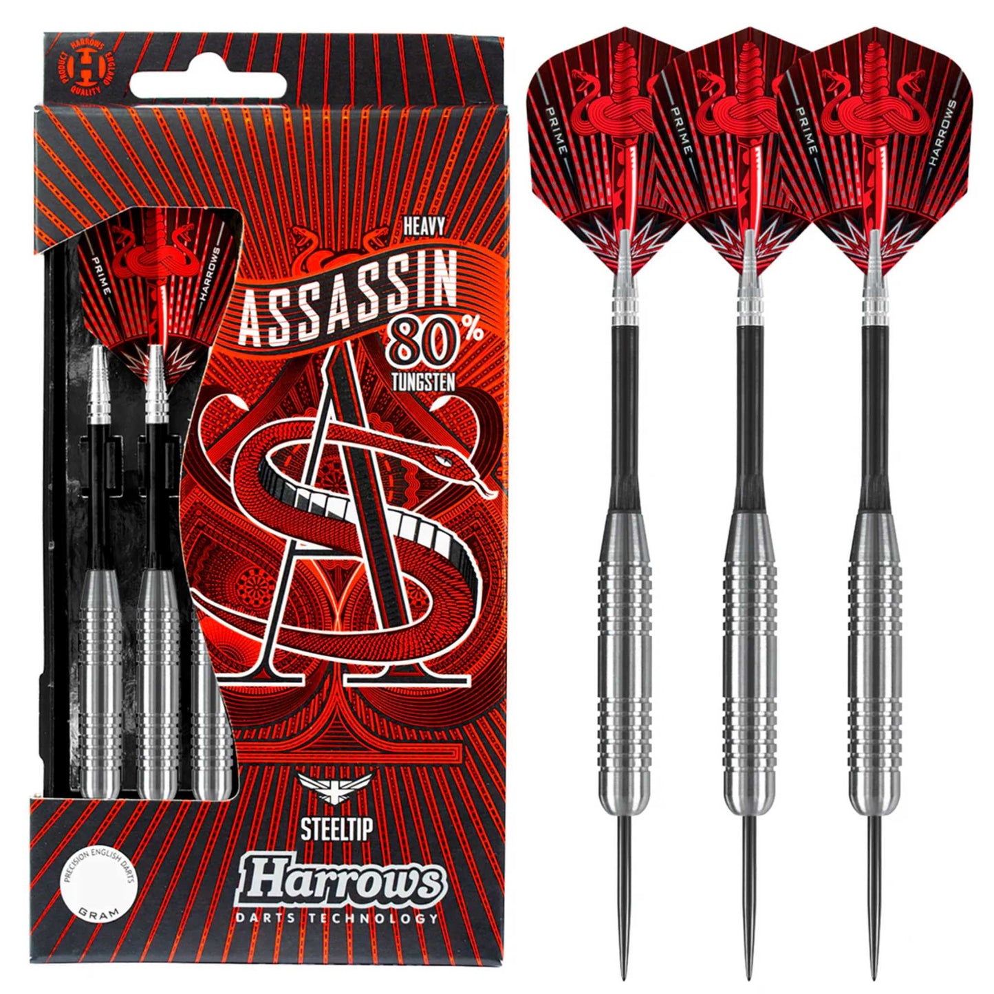 Harrows Assassin Heavy 80% Tungsten Darts