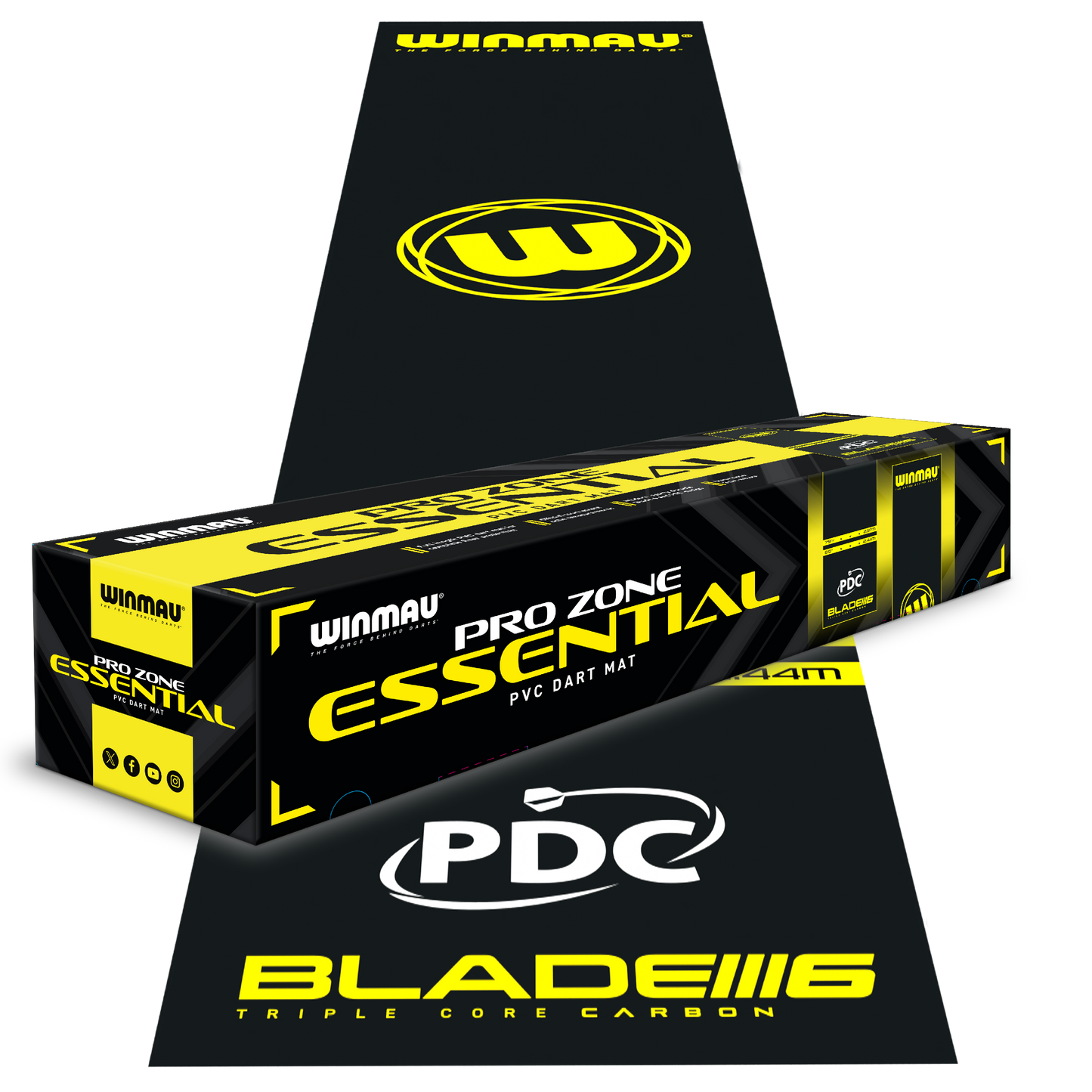 Winmau® Pro Zone Essential PVC Dart Mat