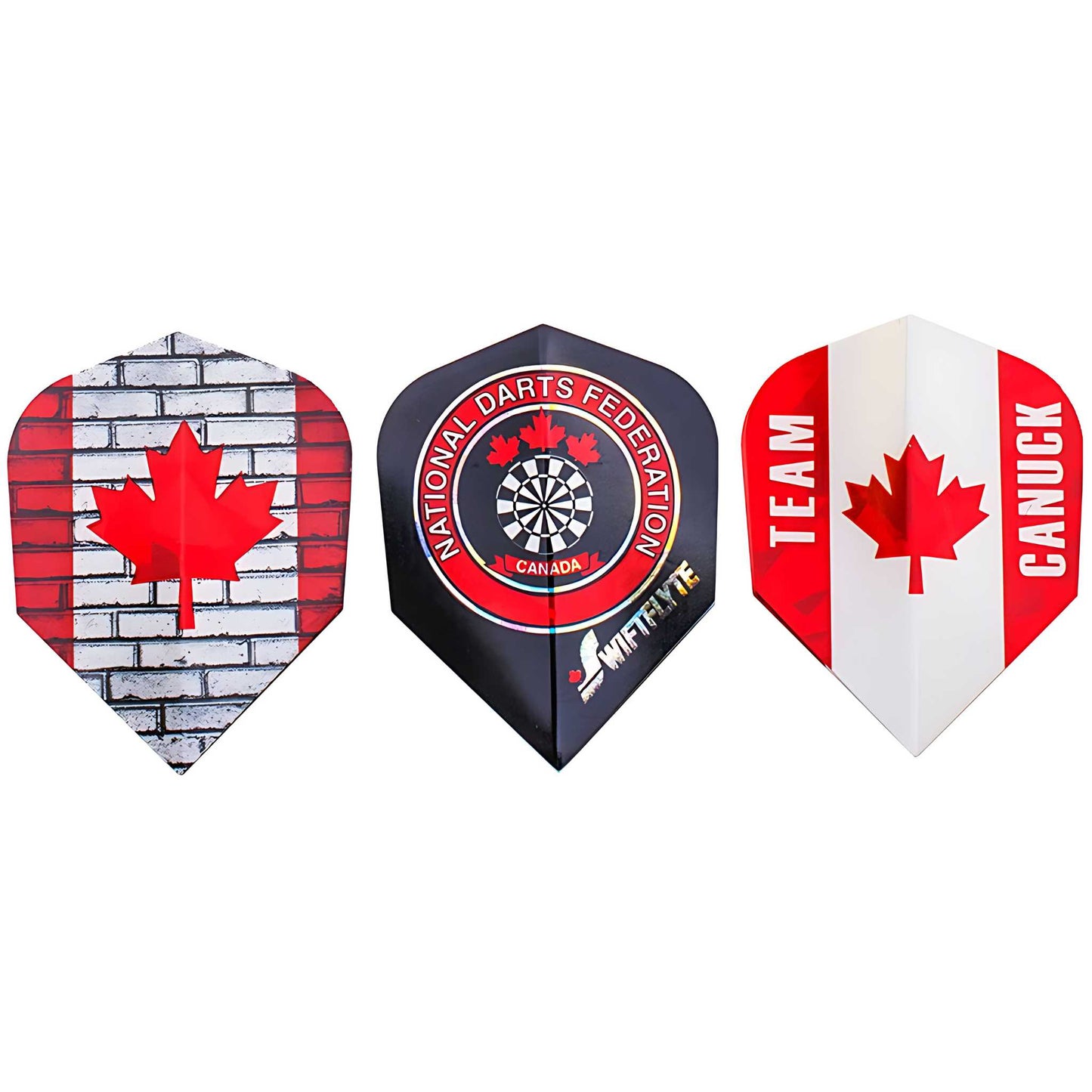 Harrows Team Canuck Dart Flights