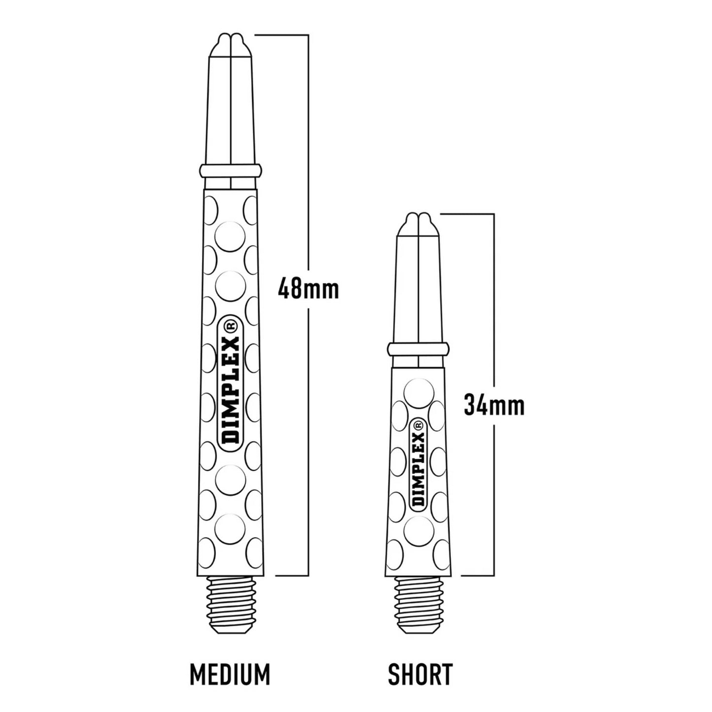 Harrows Dimplex Shafts