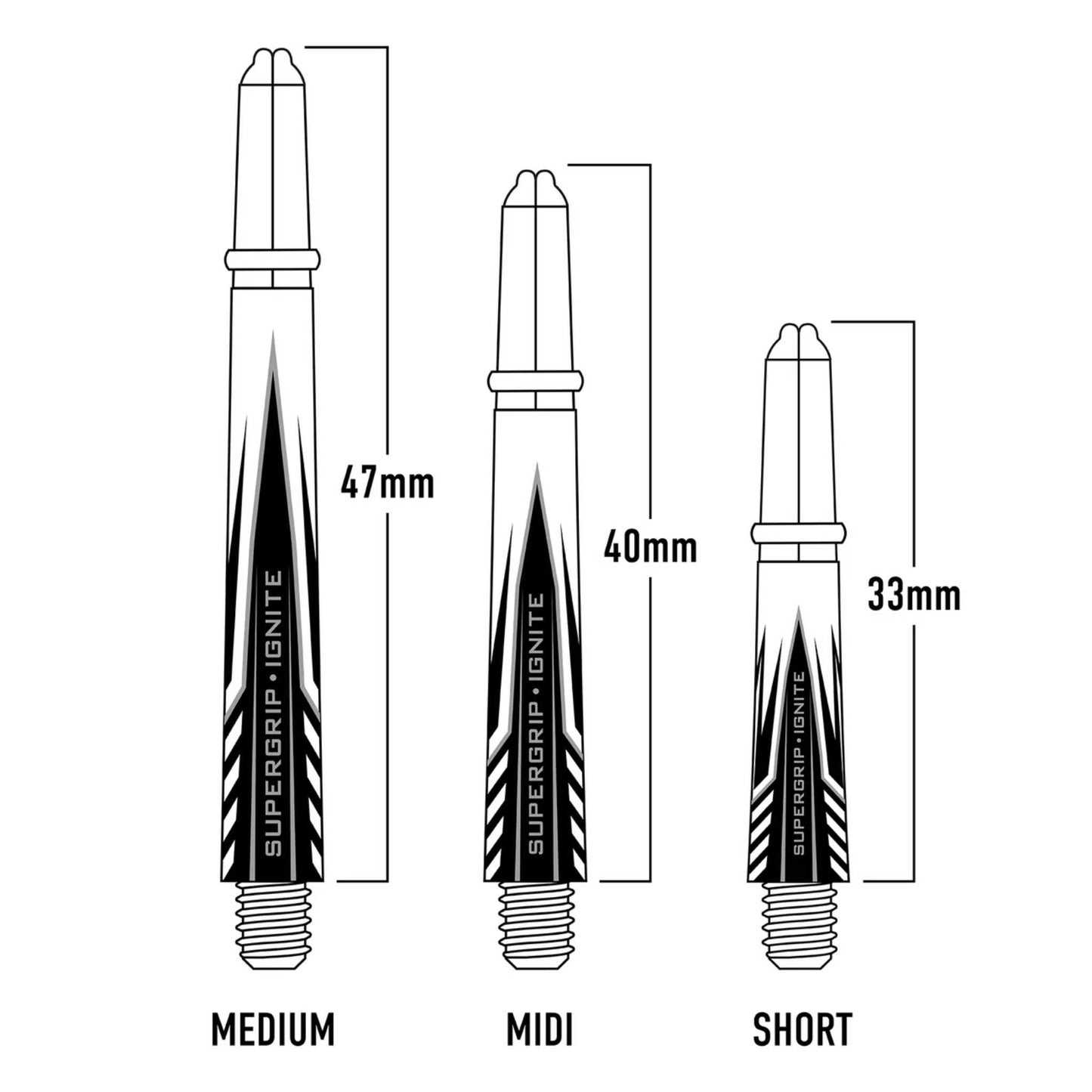 Harrows Supergrip Ignite Shafts