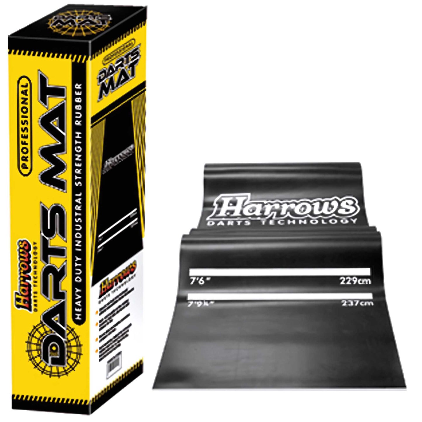Harrows Professional Heavy-Duty Rubber Dart Mat