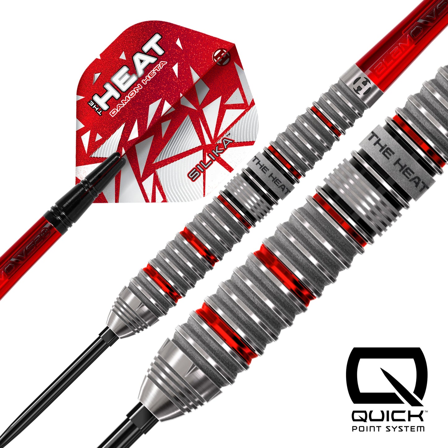 Harrows Damon Heta Series 4 90% Tungsten Quick Point Darts