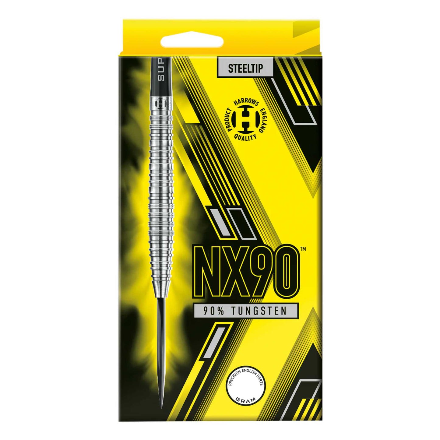 Harrows NX90 90% Tungsten Darts, Tapered Profile