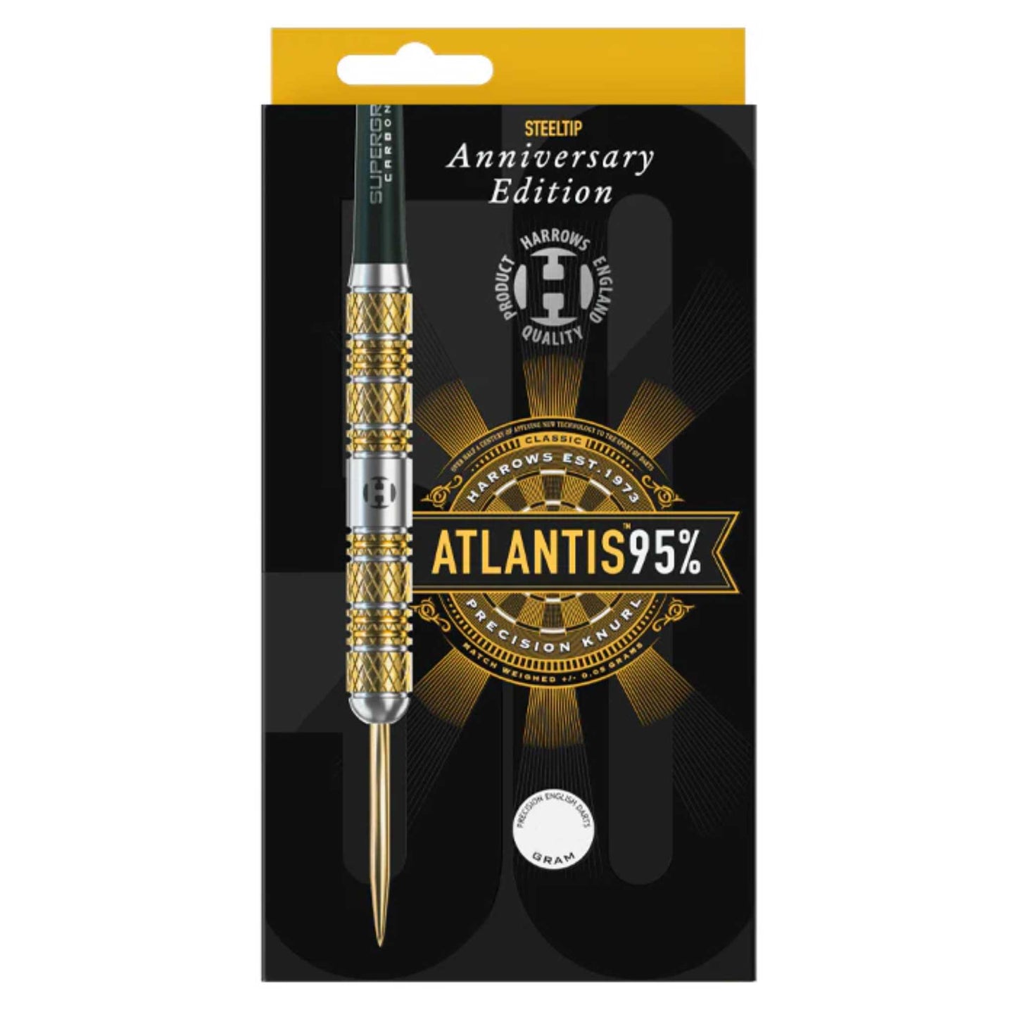 Harrows Atlantis Anniversary Edition 95% Tungsten Darts