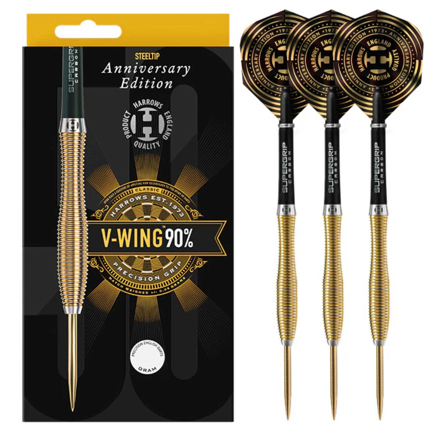 Harrows V-Wing Anniversary Edition 90% Tungsten Darts
