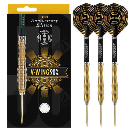 Harrows V-Wing Anniversary Edition 90% Tungsten Darts