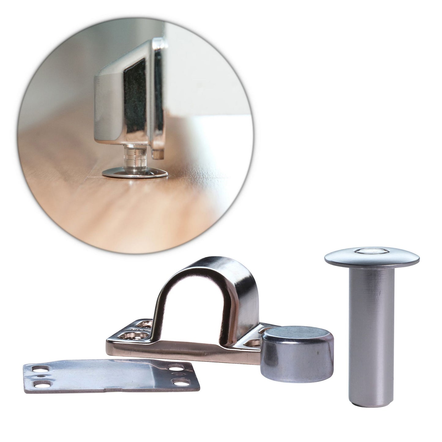 Fantom Fire Magnetic Door Stop with Hold Open Function