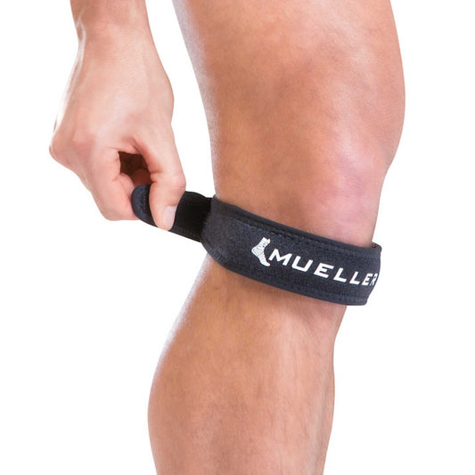 MuellerĀ® Jumper's Knee Strap, Unisex, One Size Fits Most - Black