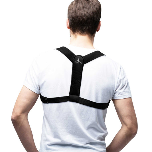 MuellerĀ® Adjustable Posture Support, Unisex, One Size Fits Most - Black