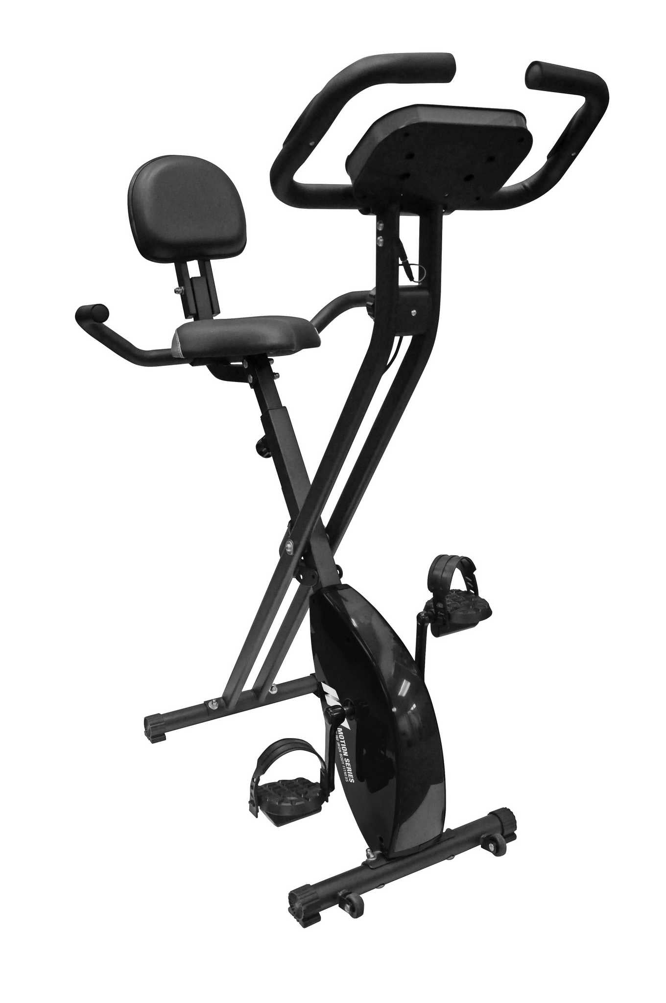 Motion Series C4 Folding Exercise Bike, Compact Indoor X-Bike