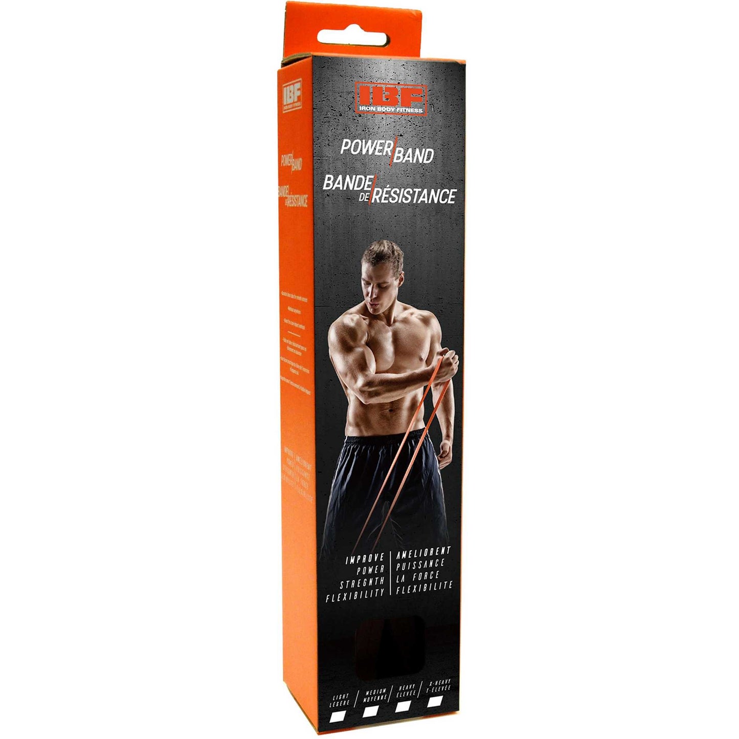 IBF Power Bands, Available in Light, Medium, Heavy & X-Heavy Resistance