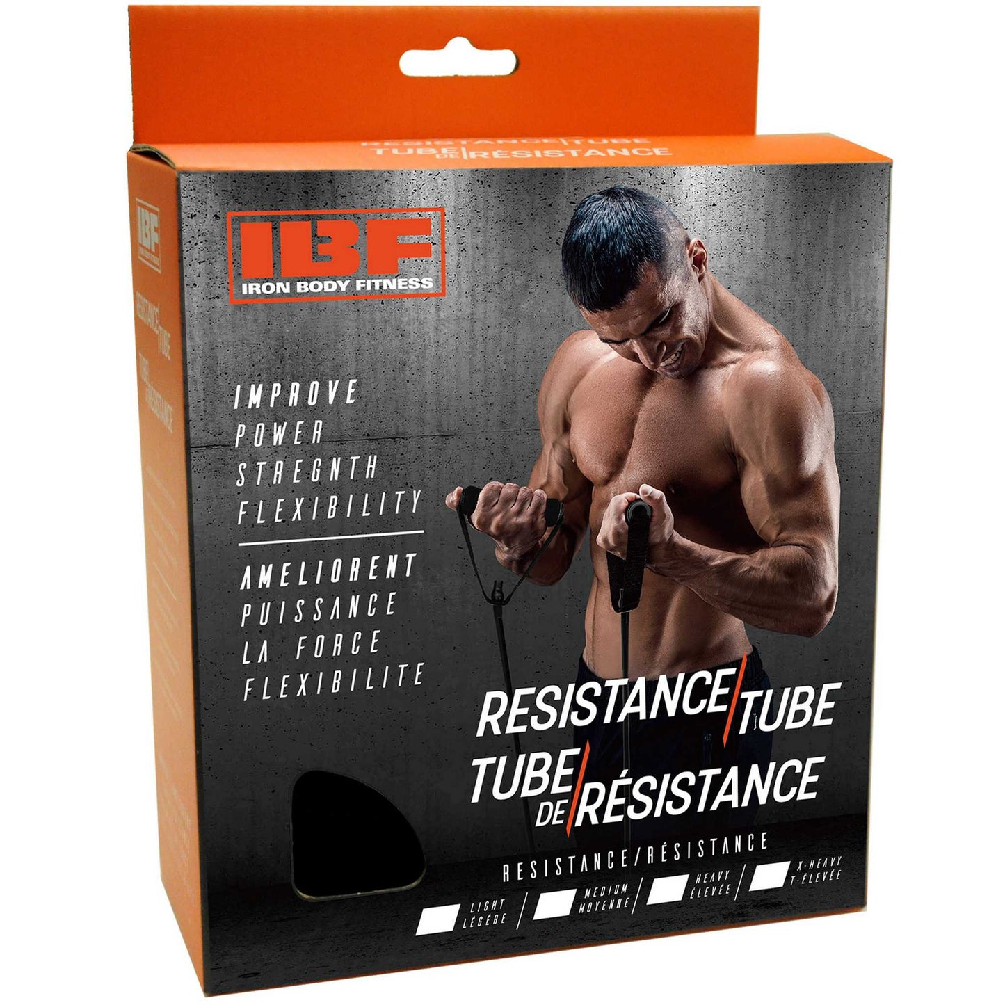 IBF Resistance Tubes, Available in Light, Medium, Heavy & X-Heavy Resistance