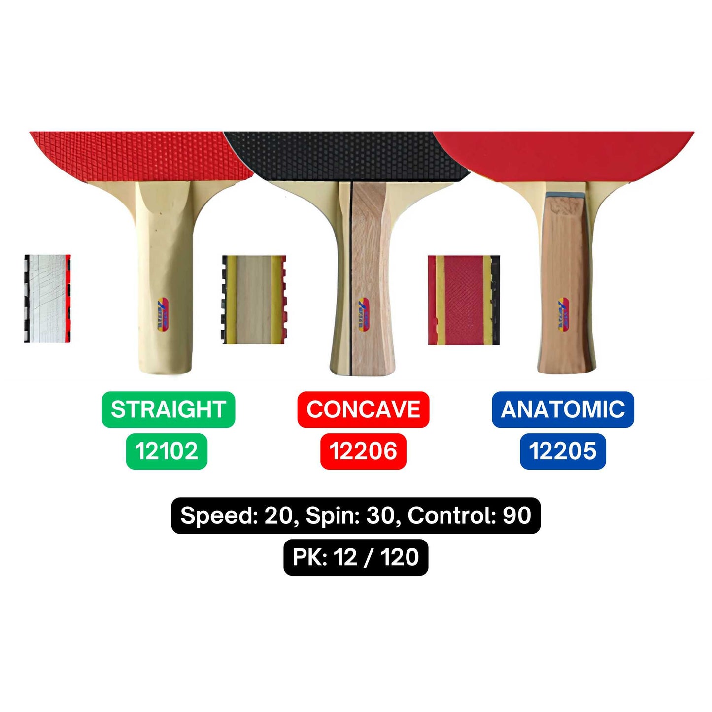Swiftflyte™  Storm Table Tennis Racket