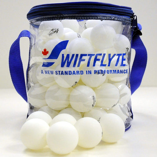 Swiftflyte™ 1-Star 40+ Table Tennis Balls, Bulk Bag 72pk, White