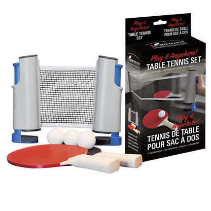 Swiftflyte™ Play it Anywhere! Portable Table Tennis/Ping Pong Complete Game Set
