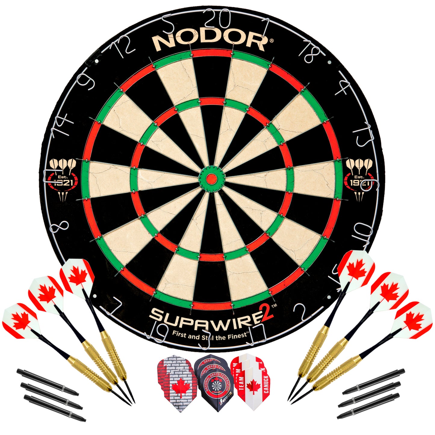 Nodor® SupaWire 2 Dartboard Combo Set